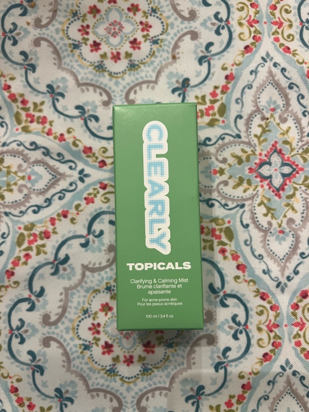 Clearly Topicals Clarifying & Calming Mist for acne prone skin
